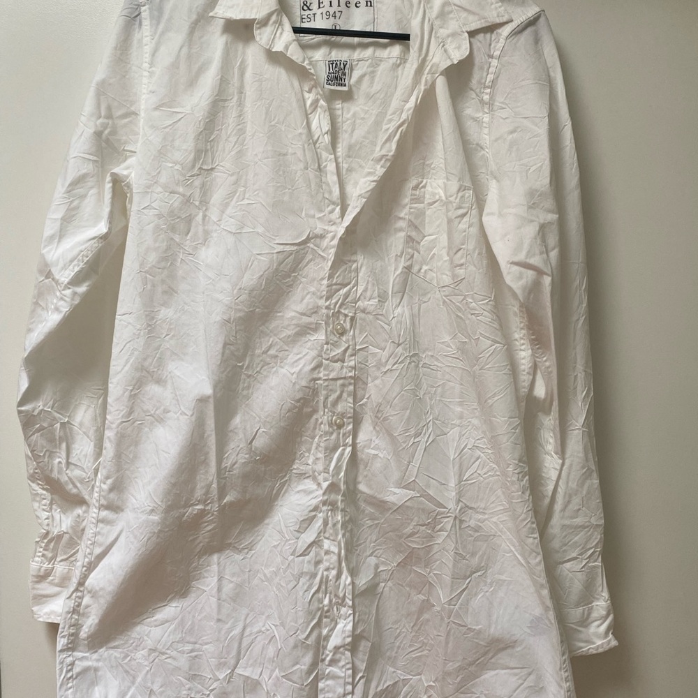 Frank & Eileen White Button Down Shirt